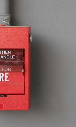 Acionador manual de alarme Acionador manual de alarme