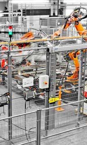 Grade de segurança industrial Grade de segurança industrial