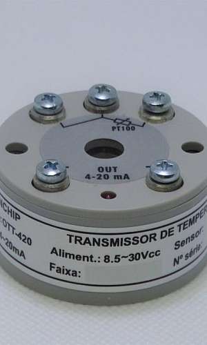 Transmissor eletrônico de temperatura Transmissor eletrônico de temperatura